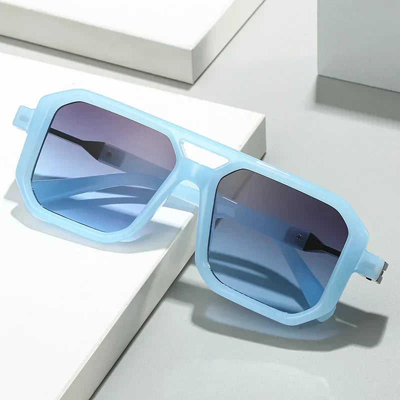 Valenzora | Geometric Oversized Sunglasses Modern & Unique