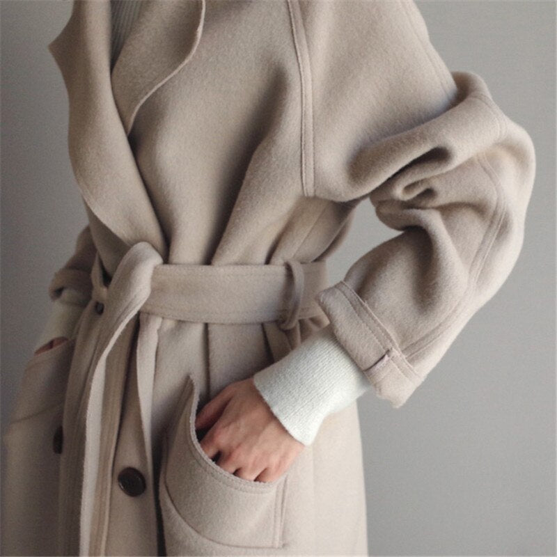 Valenzora | Long trench coat for women