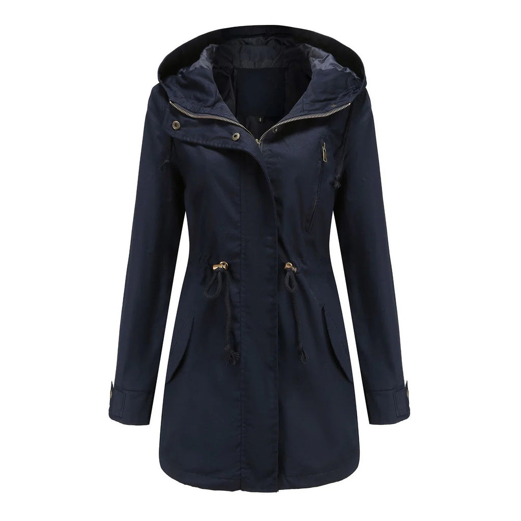 Valenzora Elegant Waterproof Outdoor Rain Jacket for Women | Perfect for Outdoor Activities