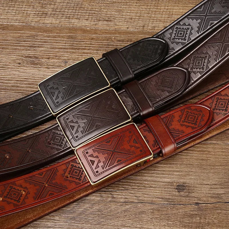 Valenzora | Belt with a unique design for every outfit, made of cowhide leather