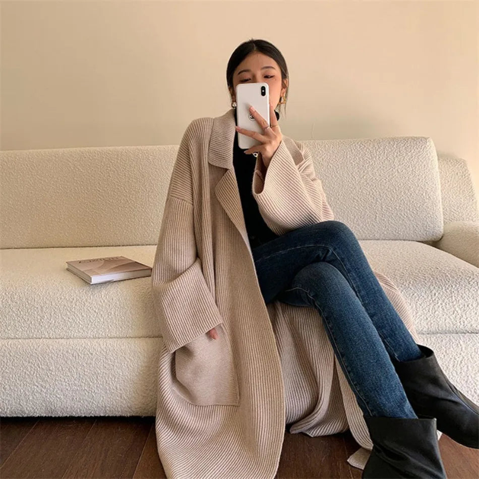 Valenzora - Knit coat for women