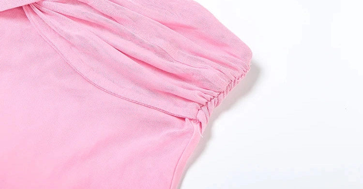 Valenzora | Maxikleid Patchwork Schal Rückenfrei Trägerlos Rüschen Festlich