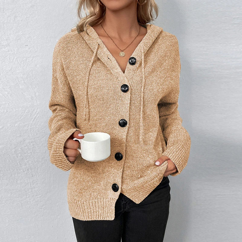 Valenzora | Comfortable Hooded Cardigan