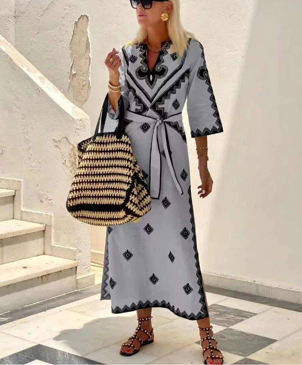 Valenzora | Vintage linen dress