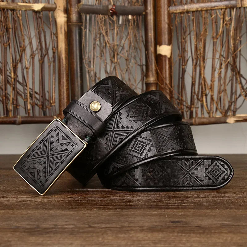 Valenzora | Belt with a unique design for every outfit, made of cowhide leather