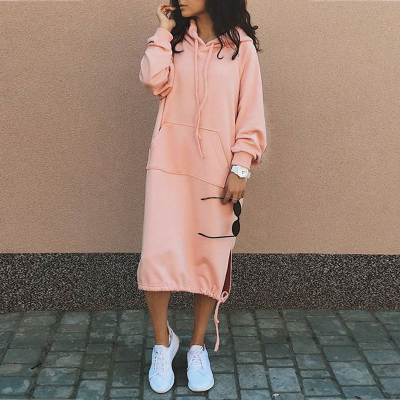 Valenzora | Stylish sweater dress with a comfortable fit