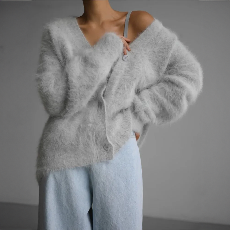 Valenzora | Kaschmir-Cardigan-Weste für Damen