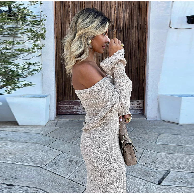 Valenzora | Off-shoulder maxi dress for women