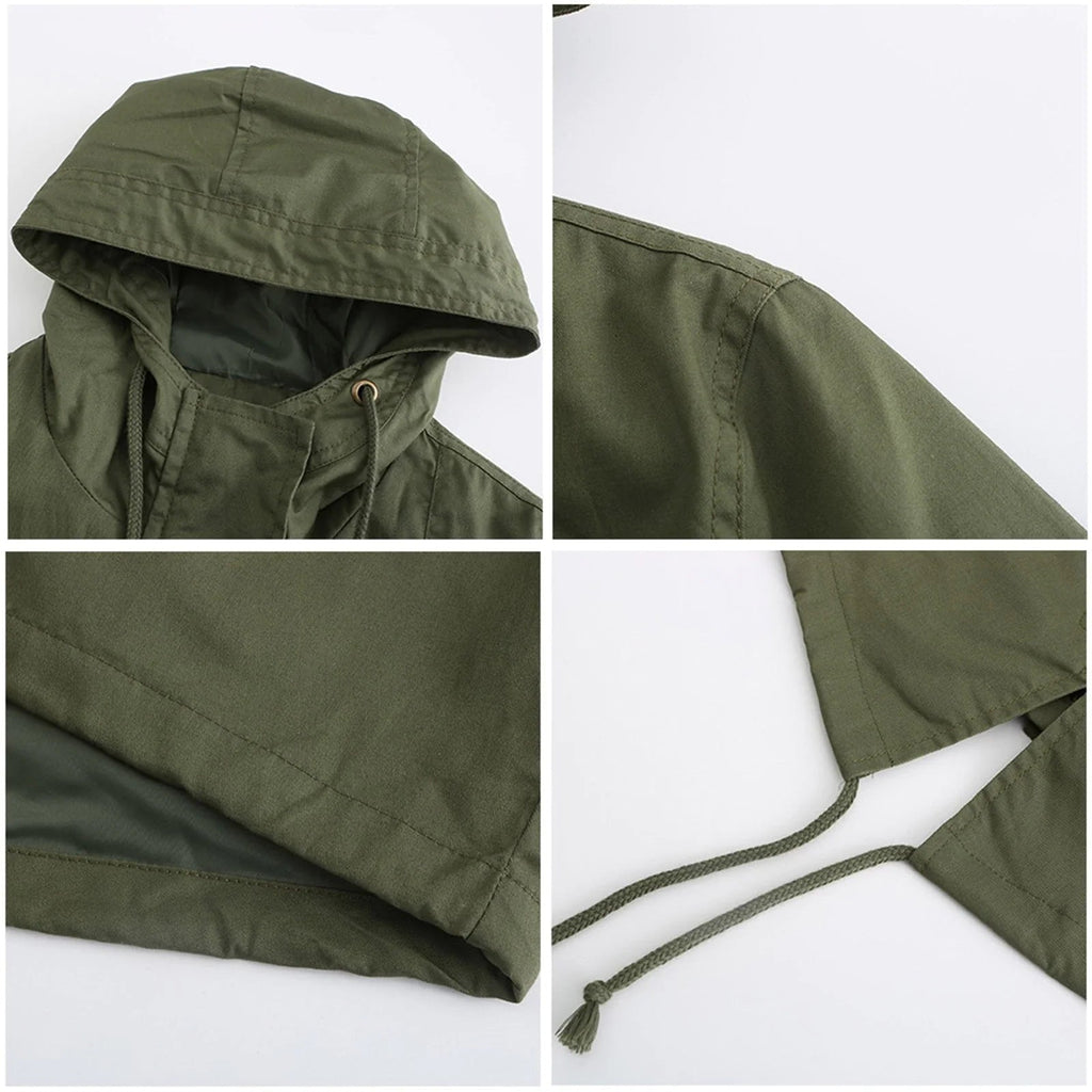 Valenzora Elegant Waterproof Outdoor Rain Jacket for Women | Perfect for Outdoor Activities