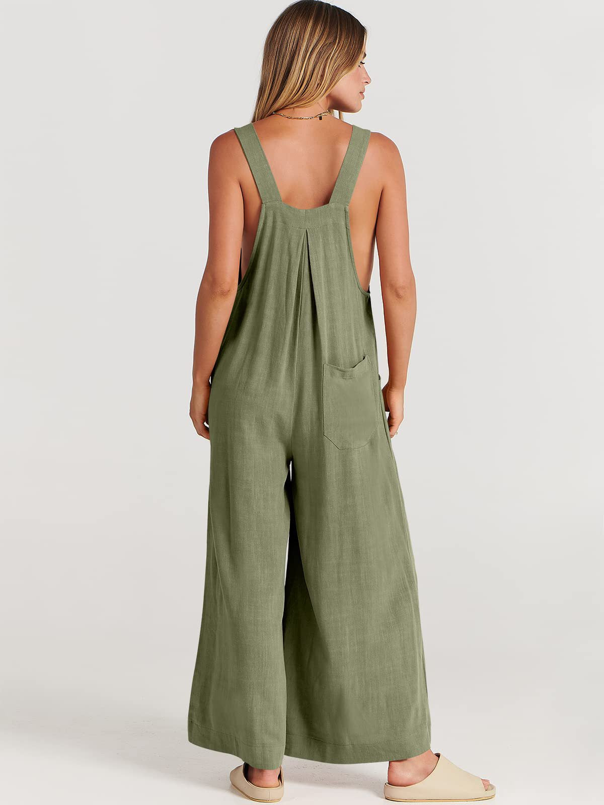 Rosabella™️ - Sleeveless Wide-Leg Jumpsuit