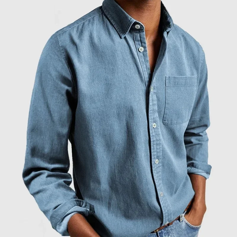 Valenzora | A comfortable long-sleeved shirt with a collar