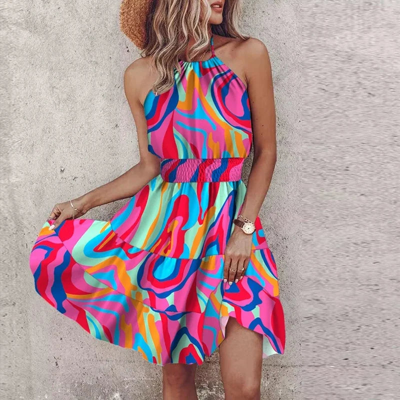 Valenzora | Casual neck dress