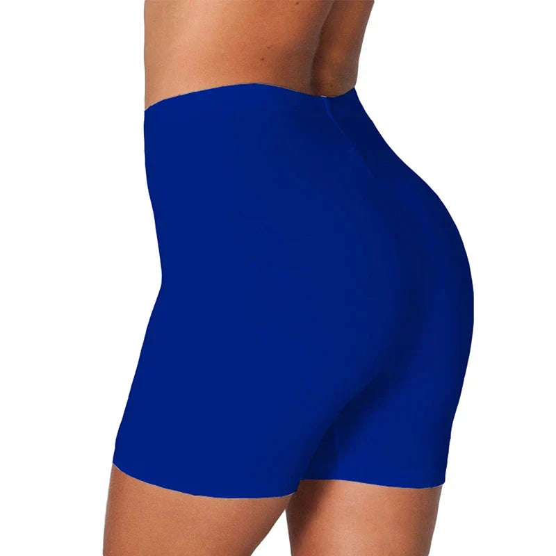 Valenzora | High Waist Stretch Fit Cycling Shorts Breathable Slim Athleisure Bottoms