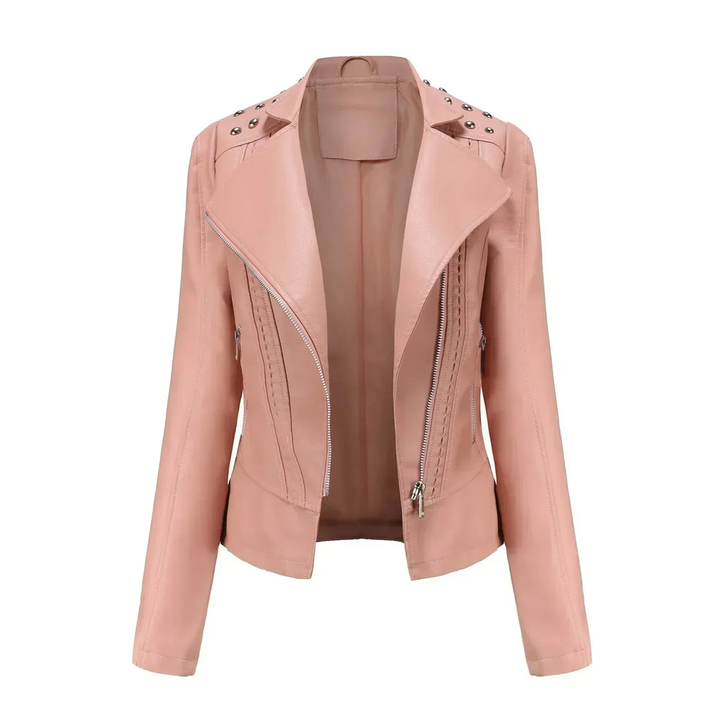 Valenzora | Elegante Lederjacke für Damen.