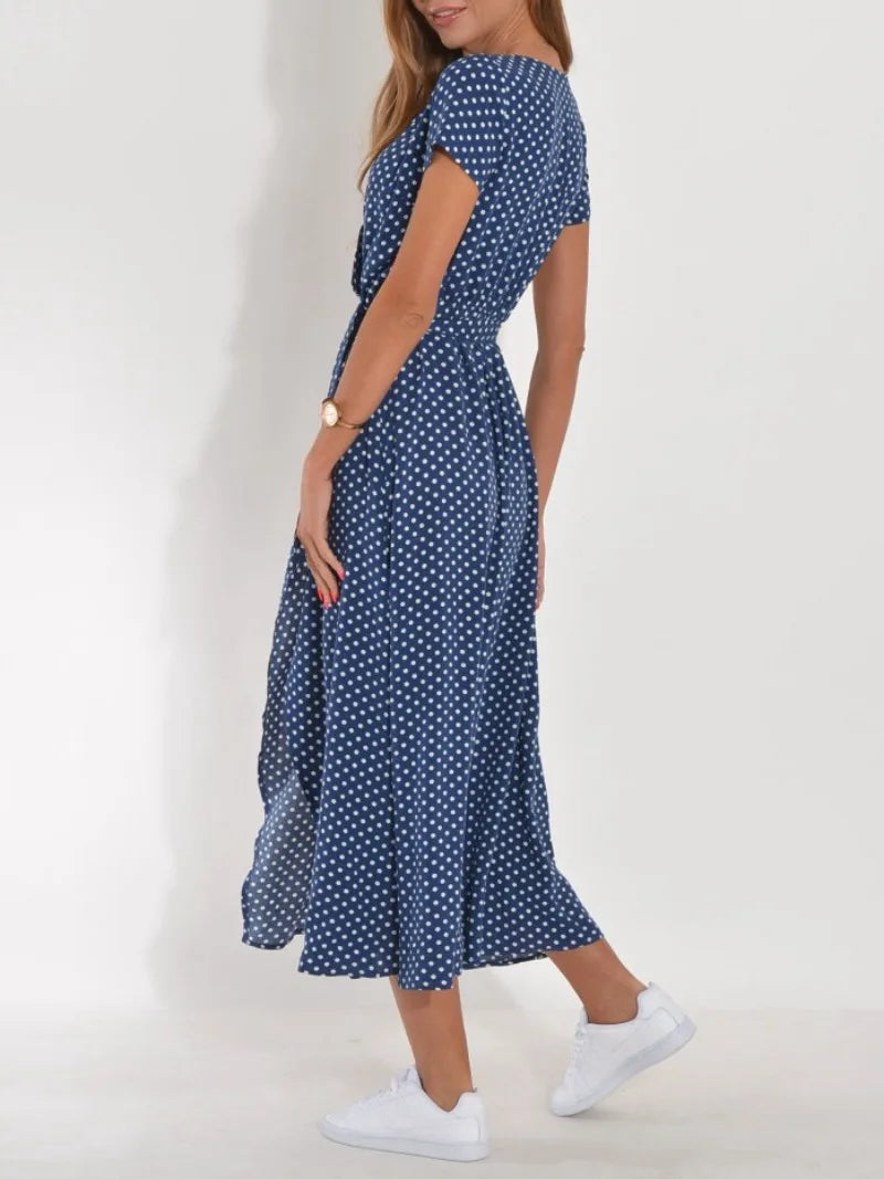 Valenzora | Geblümtes Wickelkleid