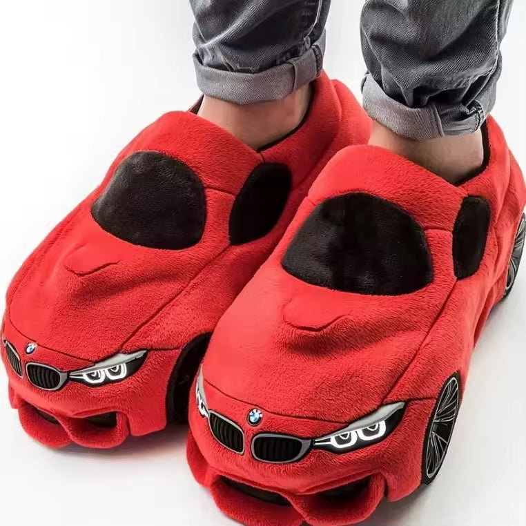 Valenzora | Car-inspired design slippers with non-slip soles for maximum comfort