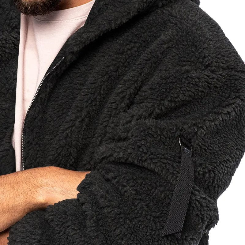 Valenzora | Sherpa vest made of velour