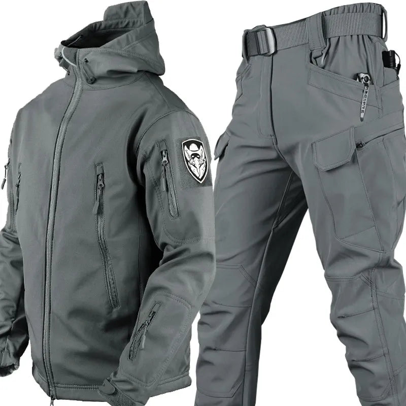 Valenzora | Taktische wind- und wasserdichte Outdoor-Jacke und Hose