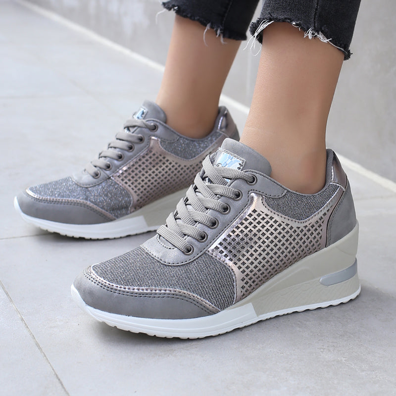 Valenzora | Women's Wedge Sneakers