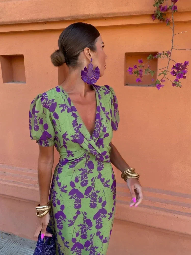 Valenzora | Flower-shaped wrap with narrow straps