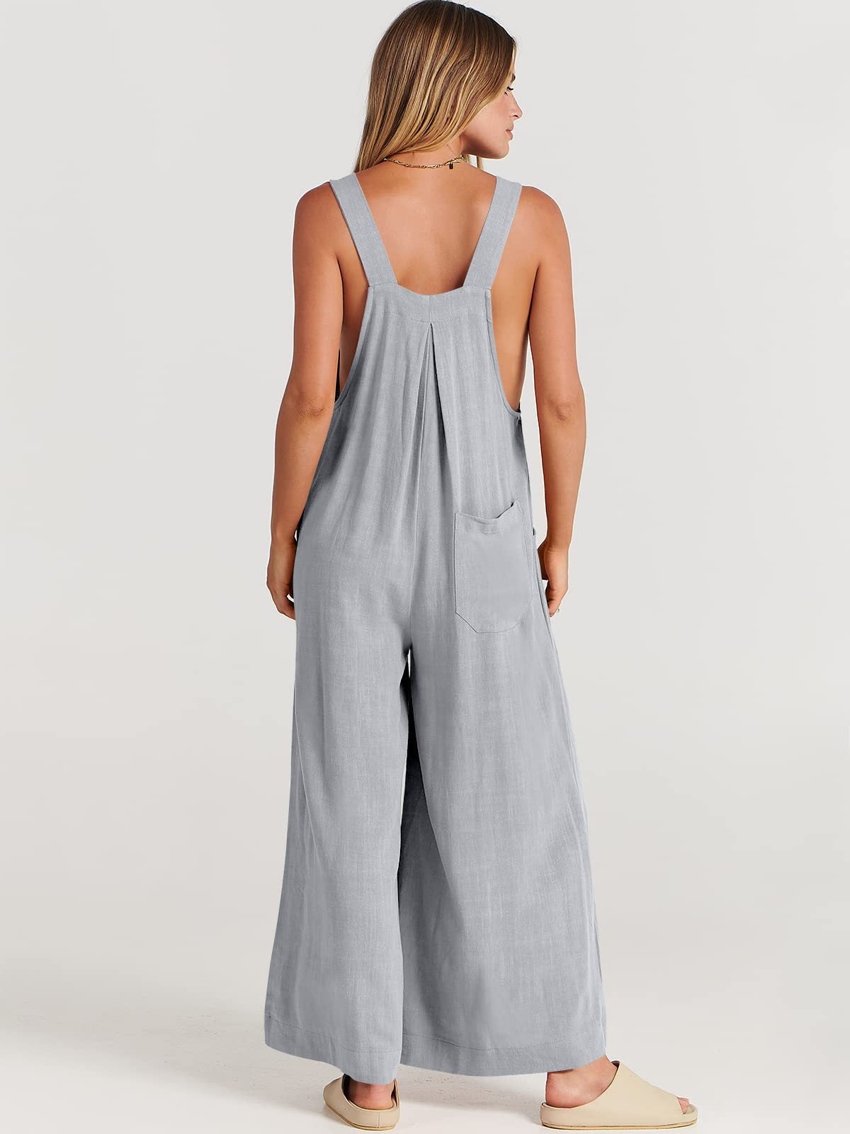 Rosabella™️ - Sleeveless Wide-Leg Jumpsuit