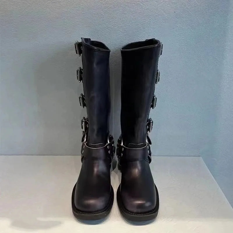 Valenzora - Vintage Leather Boots