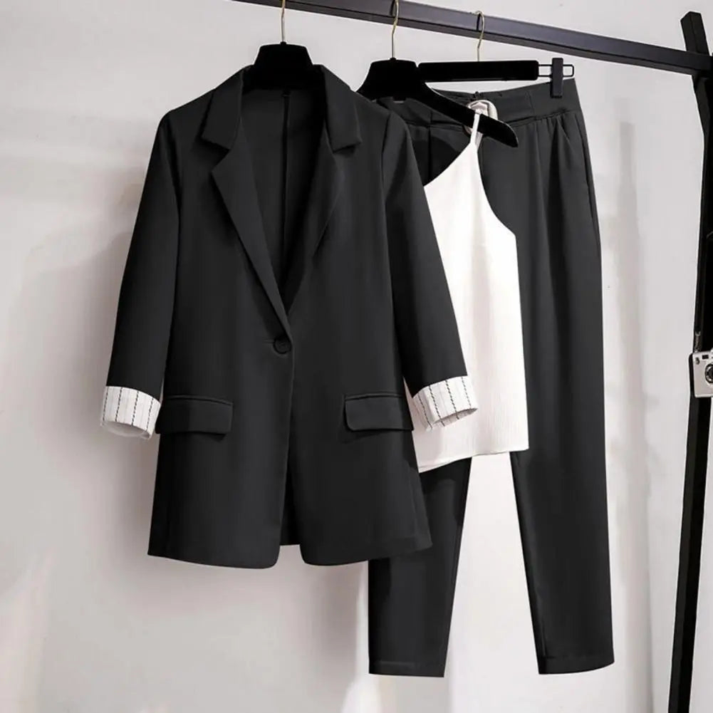 Valenzora - 3-teiliger Hosenanzug mit Blazer
