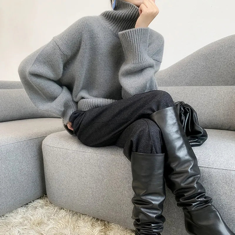 Valenzora - Warm pullover tops