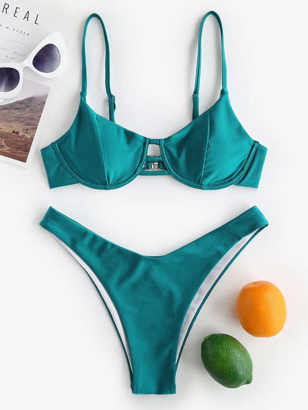 Valenzora - Underwire - High Waist - Summer