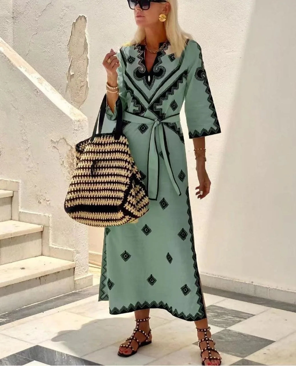 Valenzora | Vintage linen dress