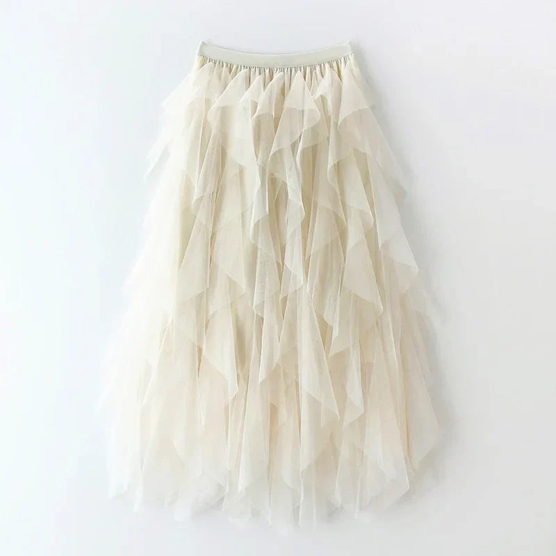 Valenzora | Elastic A-line skirt