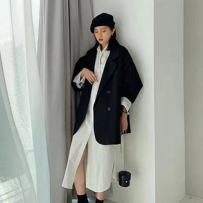 Valenzora Elegance: Multicolored oversized blazers for style and comfort