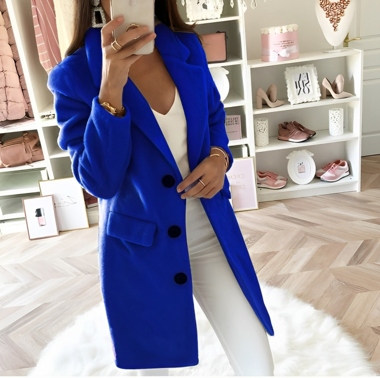Valenzora | Long Teddy Trench Coat for Women