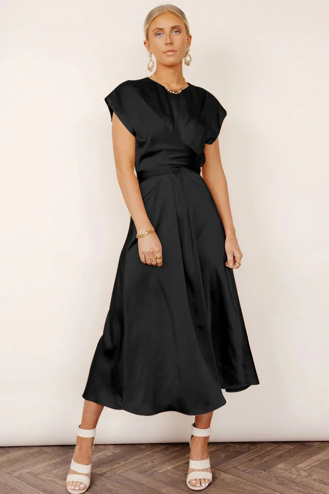 Valenzora | Elegantes Partykleid aus Satinseide