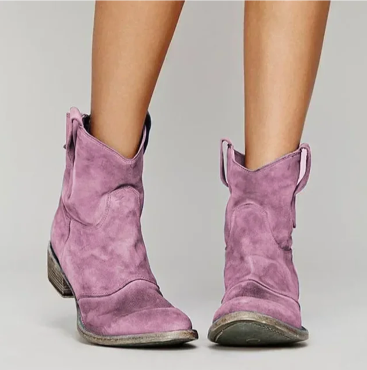 Valenzora | Klassische Westernstiefel aus Wildleder