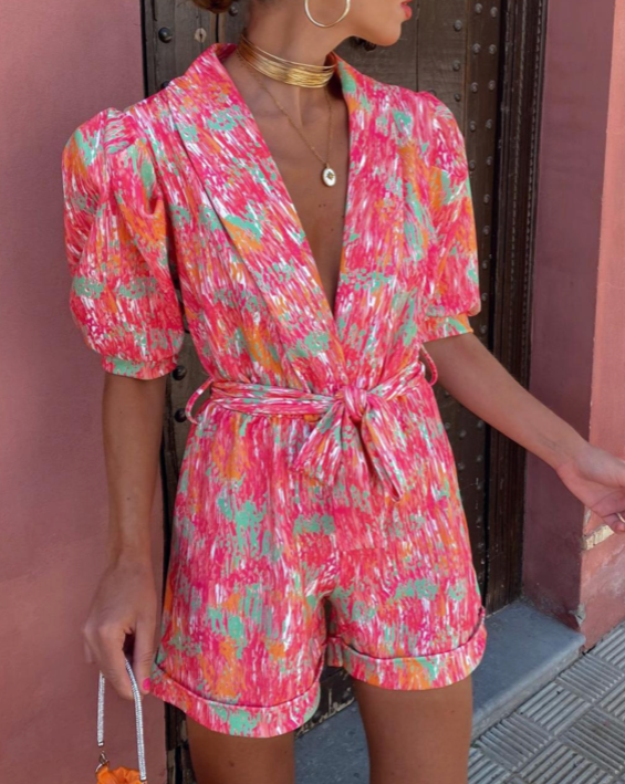 Valenzora | Colourful summer jumpsuit