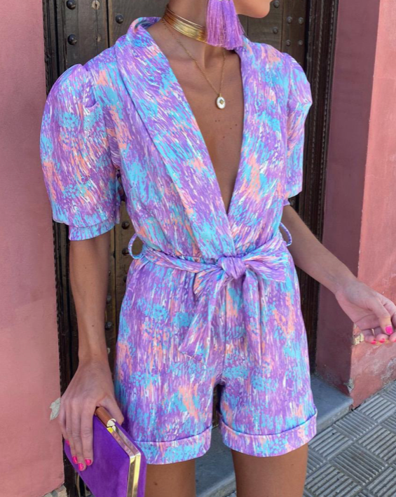 Valenzora | Colourful summer jumpsuit