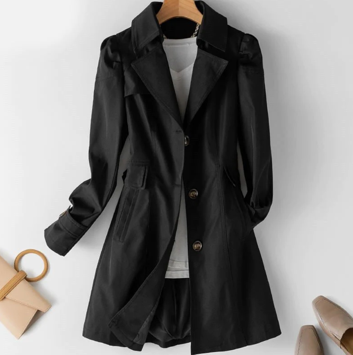 Valenzora - Trench coat for women