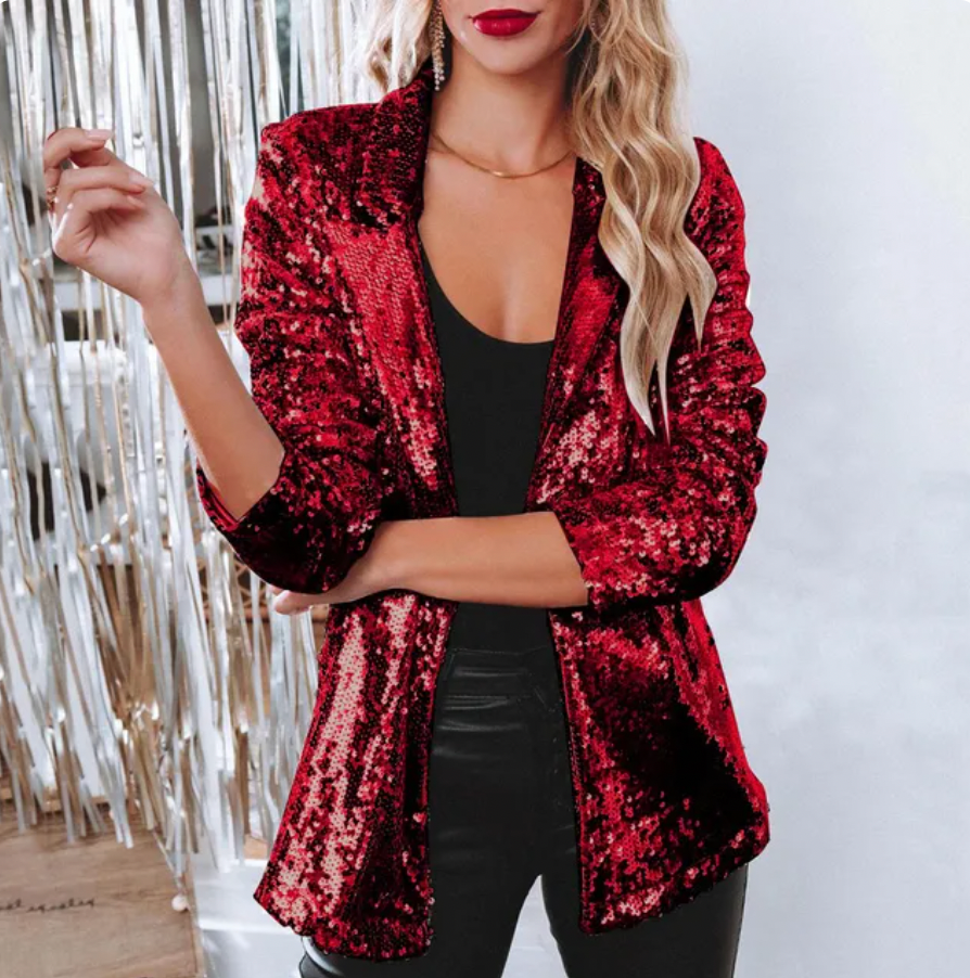 Valenzora | Glamorous sequined blazer
