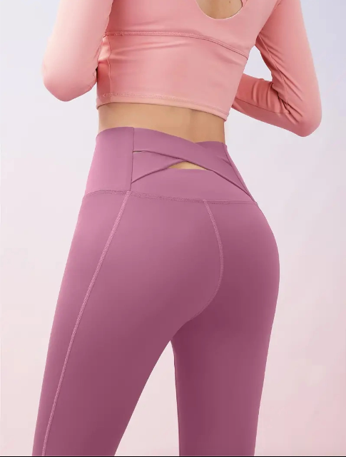 Valenzora | Waist pink leggings