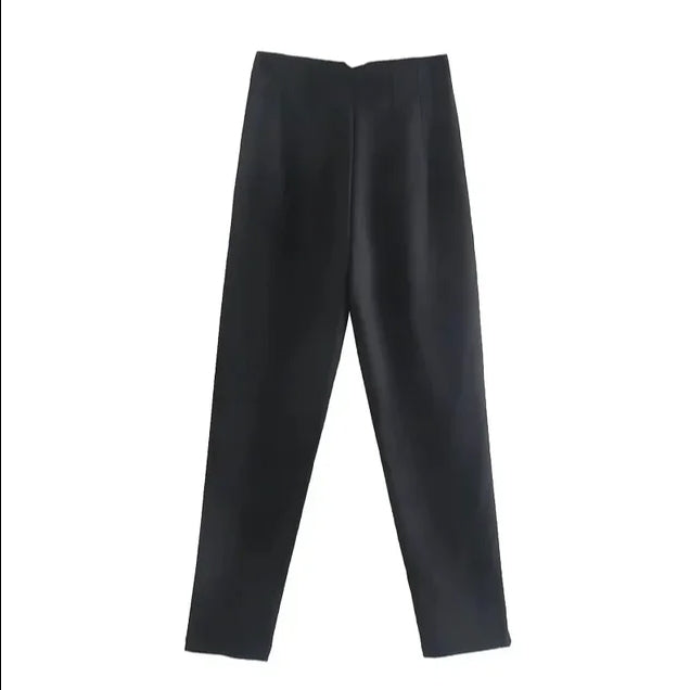 High-waisted - Casual formal trousers