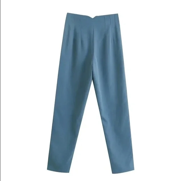 High-waisted - Casual formal trousers