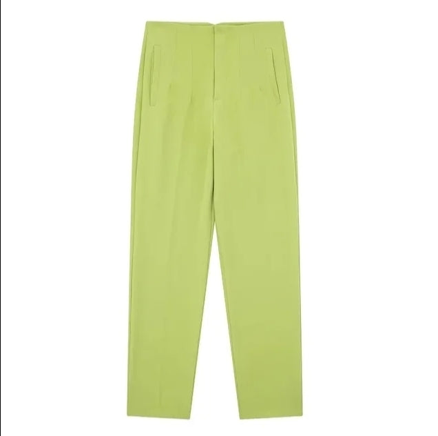 High-waisted - Casual formal trousers