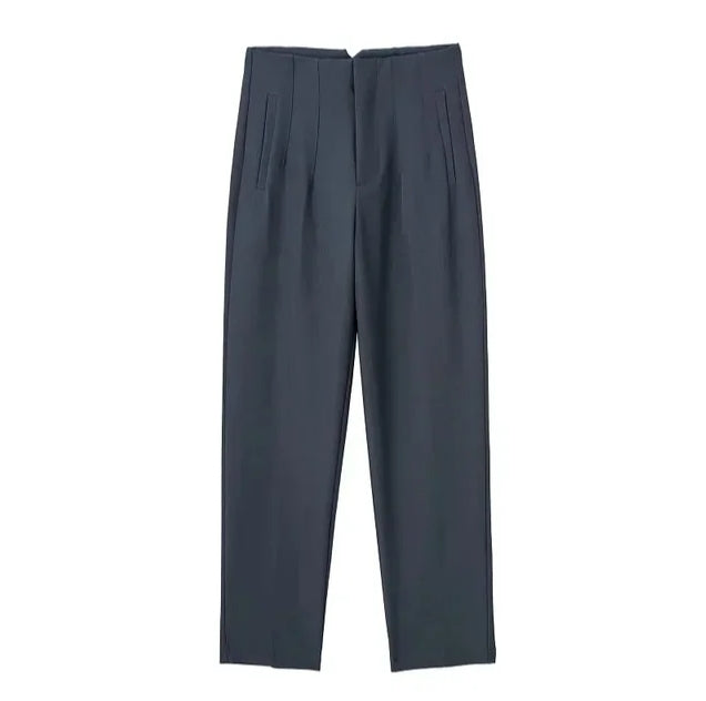 High-waisted - Casual formal trousers