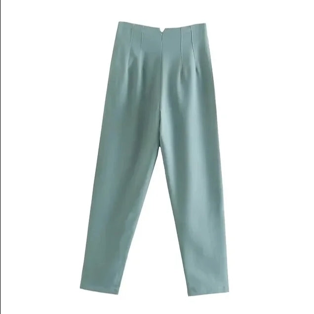 High-waisted - Casual formal trousers