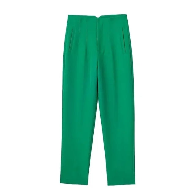 High-waisted - Casual formal trousers