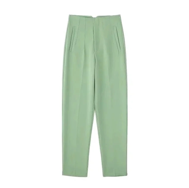 High-waisted - Casual formal trousers