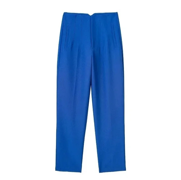 High-waisted - Casual formal trousers
