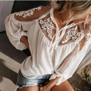 Valenzora | Whisper Lace T-Shirt