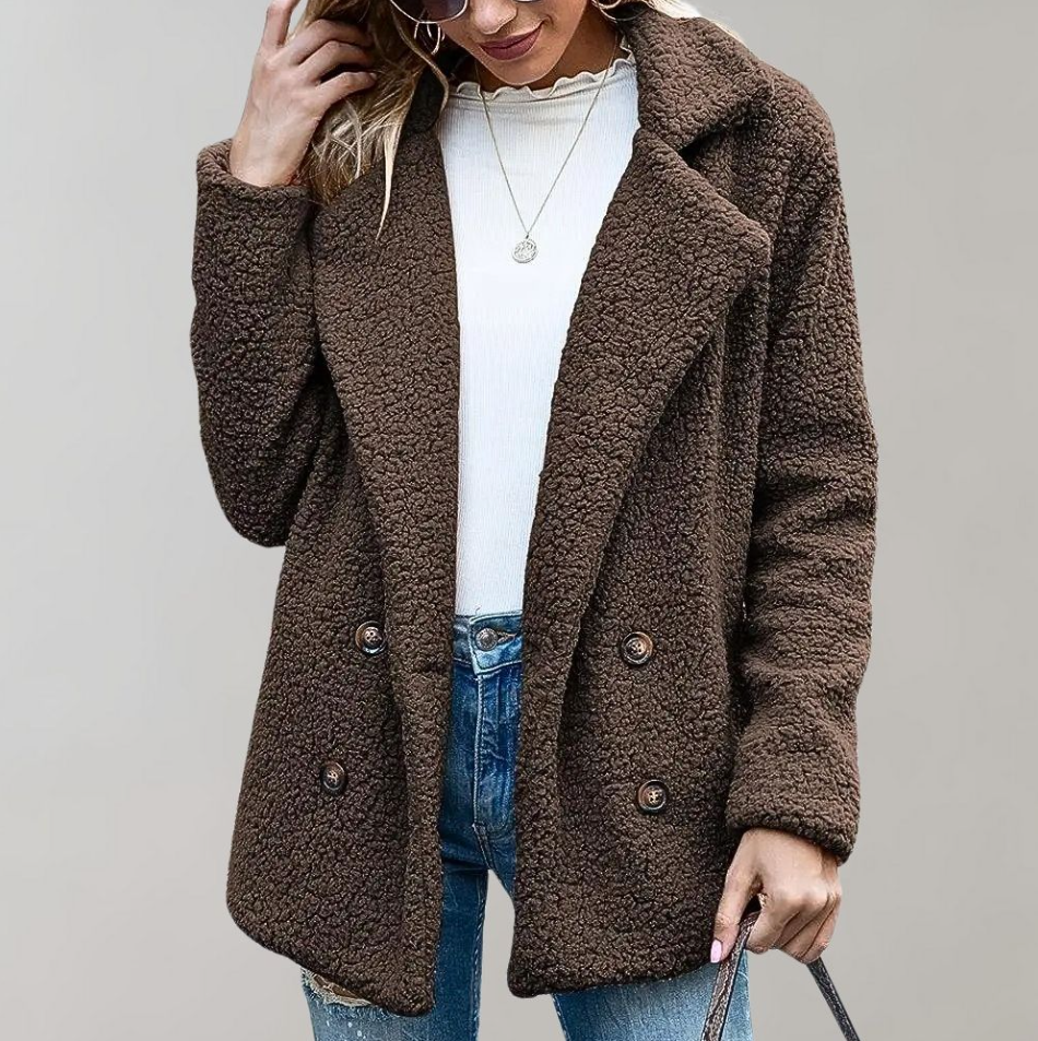 Valenzora | Warm and fluffy women's jacket